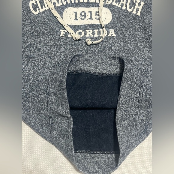 Clearwater Beach Gray Hoodie Sweatshirt Women’s Size Small - Picture 7 of 10